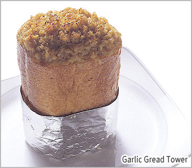 Garlic Bread Tower 