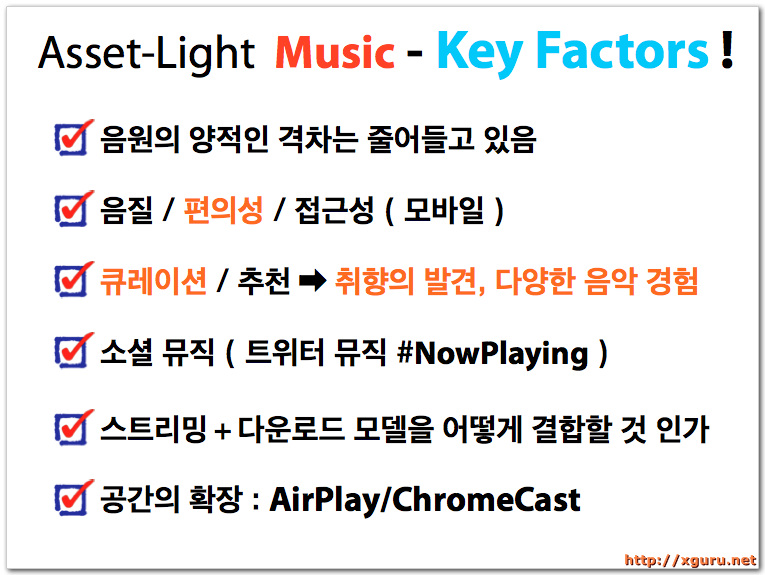Asset-Light Music : Key Factors