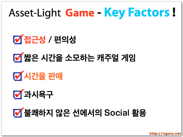 Asset-Light Game - Key Factors